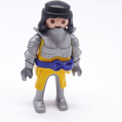 Playmobil 12263 Homme Chevalier Jaune et Argent Ceinture Bleue