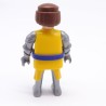 Playmobil Homme Chevalier Jaune et Argent Ceinture Bleue