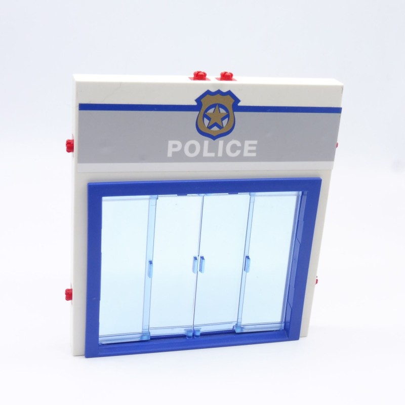 Playmobil 37335 Large Police Wall Glass Door System X 4263 4264