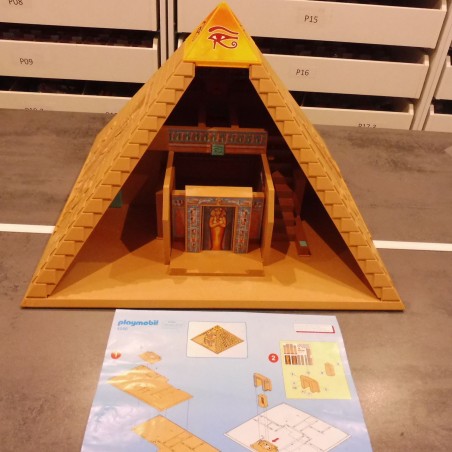 Playmobil 37364 Great Egyptian Pyramid 4240 missing 1 piece see photos