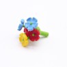 Playmobil 37516 Blue Yellow Red Flower Bouquet