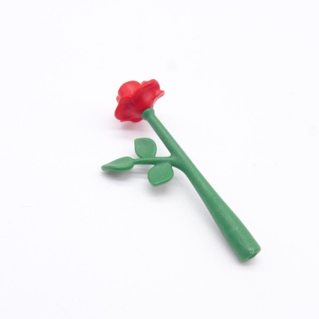 Playmobil 37532 Red Pink Flower with Stem