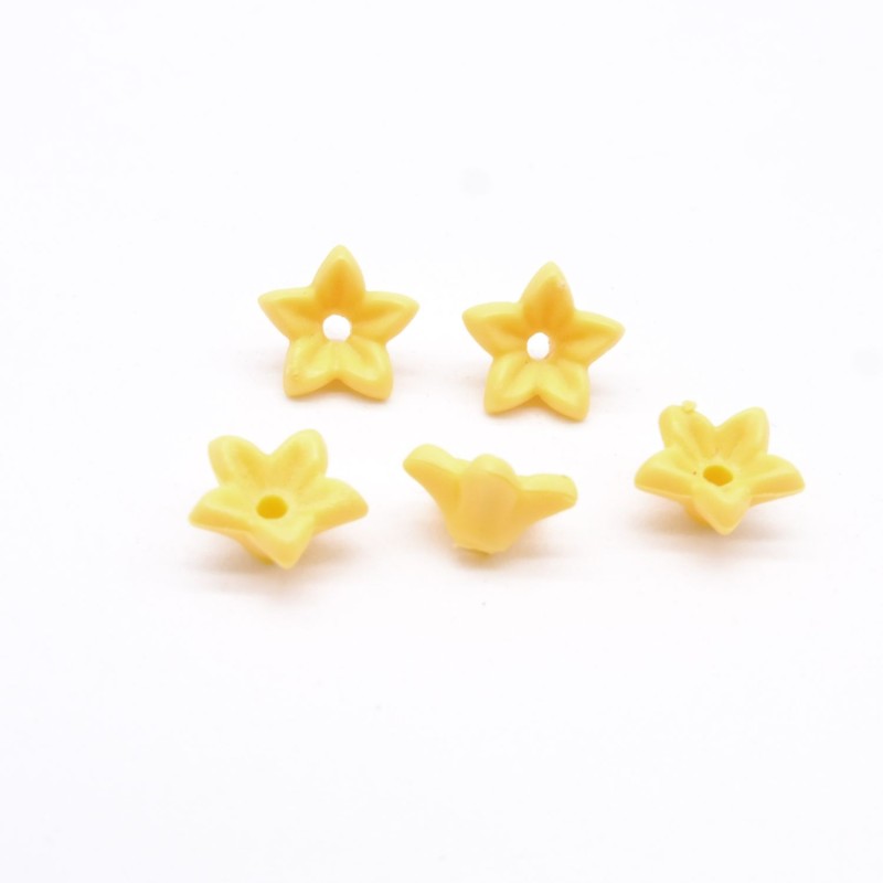 Playmobil 37534 Set of 5 Yellow Flowers