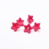 Playmobil 37536 Set of 5 Dark Pink Flowers