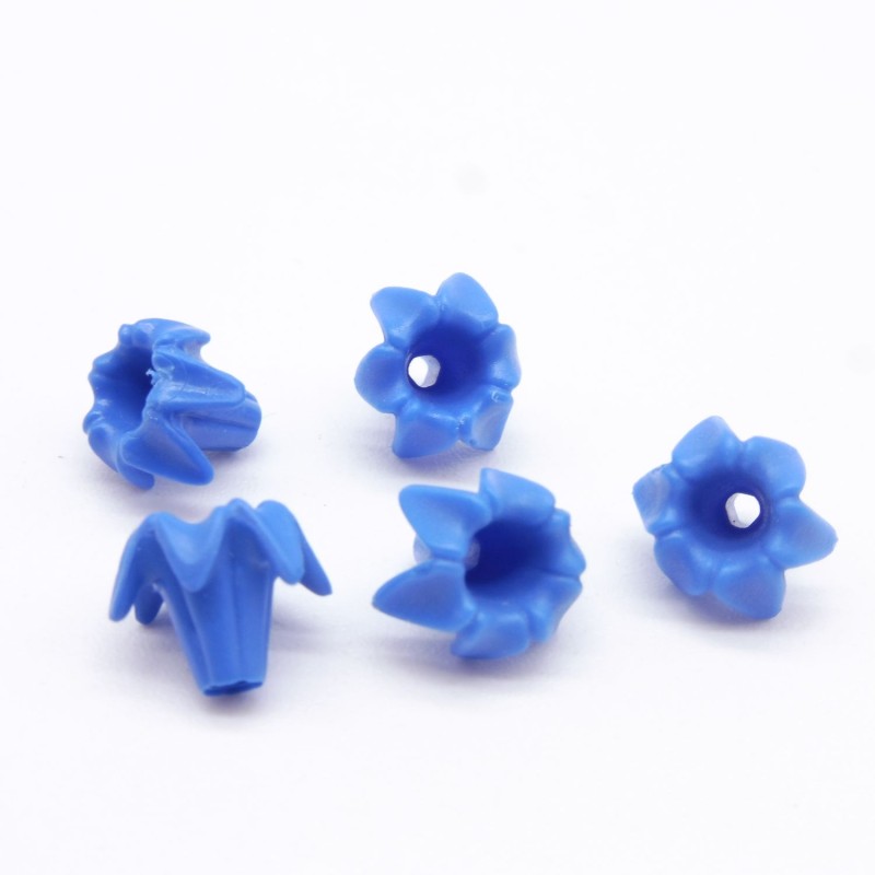 Playmobil 37539 Lot de 5 Fleurs Bleues