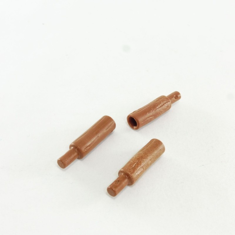 Playmobil 29452 Playmobil Lot of 3 small brown tree trunks 4137 4242 4281 5387 9166 4404 4311 4485