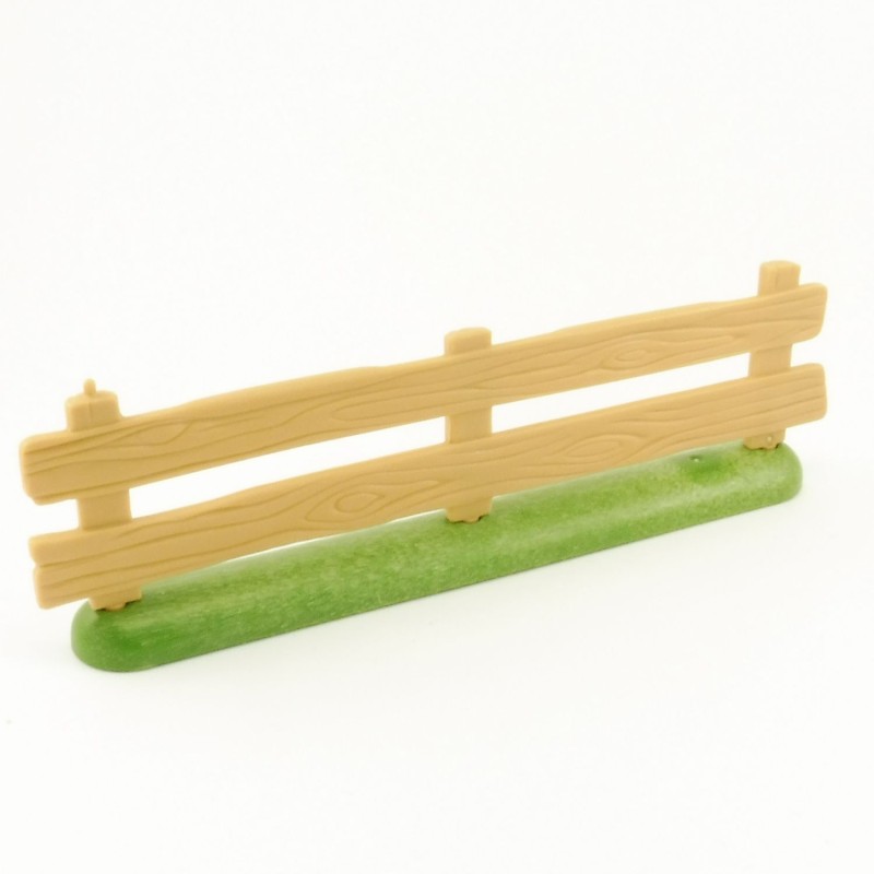 Playmobil 22237 Playmobil Beige Fence on Sock in Grass