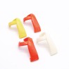 Playmobil 37907 Lot de 4 écharpes Jaune Blanche Rouge