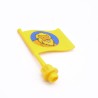 Playmobil 37949 Drapeau Jaune avec Support Zoo 3240 3243 un peu plié