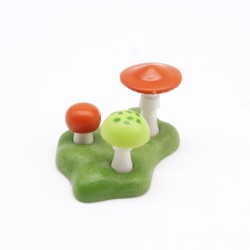 Playmobil 38039 Plaque d'herbe avec Champignons