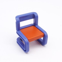 Playmobil 38073 Chaise enfant Bleue et Orange