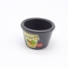 Playmobil 38126 Pot de Fleurs Rond Gris Foncé