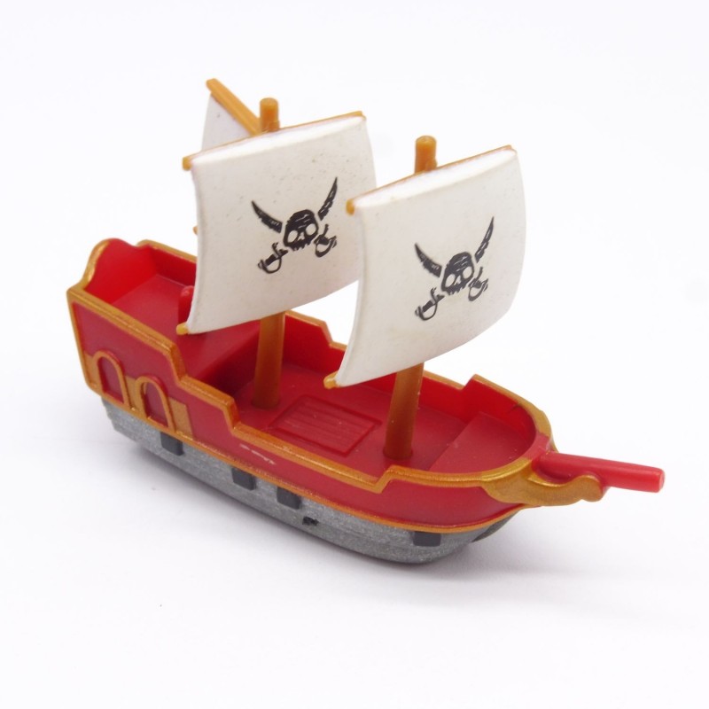 Playmobil 38145 Micro Jouet Enfant Bateau Pirate 4331 Magnétique