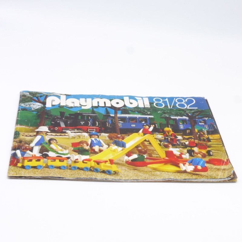 Playmobil 38236 Grand Catalogue vintage 1981/1982 très rare un peu usé