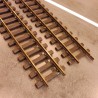 Playmobil 38237 Lot de 2 Rails Droits LGB 10610 120cm Compatible Playmobil état correct