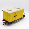 Playmobil 2185 4102 Wagon Marchandises Fermé Jaune Léger Jaunissement