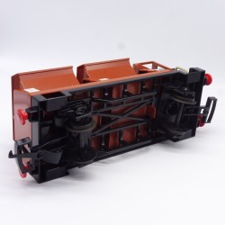 Playmobil 4112 Wagon 2 Tipper Brown missing the roof 