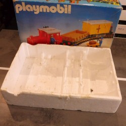 Playmobil Empty Train Box 4025 very damaged 