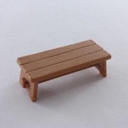 Playmobil 5923 Petit Banc Marron Clair