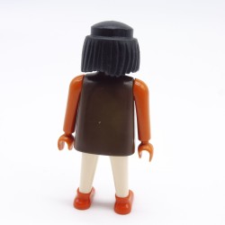 Playmobil 38500 Guerrier Indien Marron et Blanc chaussures Oranges