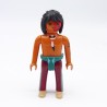 Playmobil 38503 Guerrier Indien Corps Fin Pantalon Bordeaux Ceinture Verte