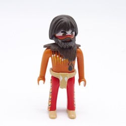 Playmobil 38504 Guerrier Indien Corps Fin Pantalon Rouge Ceinture Beige