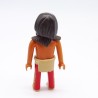 Playmobil 38504 Guerrier Indien Corps Fin Pantalon Rouge Ceinture Beige