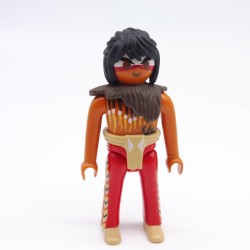 Playmobil 38505 Guerrier Indien Corps Fin Pantalon Rouge Ceinture Beige