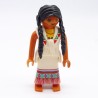 Playmobil 38506 Femme Indienne Robe Blanche avec Nattes