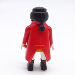 Playmobil 38509 Homme Pirate Jaune et Blanc avec Manteau Rouge Barbe Tentacule