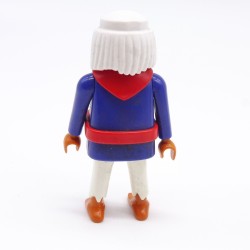 Playmobil 38516 Homme Pirate Hispanique Bleu et Blanc Ceinture et Foulard Rouge