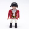 Playmobil 38527 Homme Officier Rouge et blanc Gros Ventre Bottes Noires