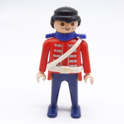 Playmobil 38530 Homme Soldat 1900 Rouge et Bleu 5580 usé