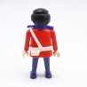 Playmobil 38530 Homme Soldat 1900 Rouge et Bleu 5580 usé