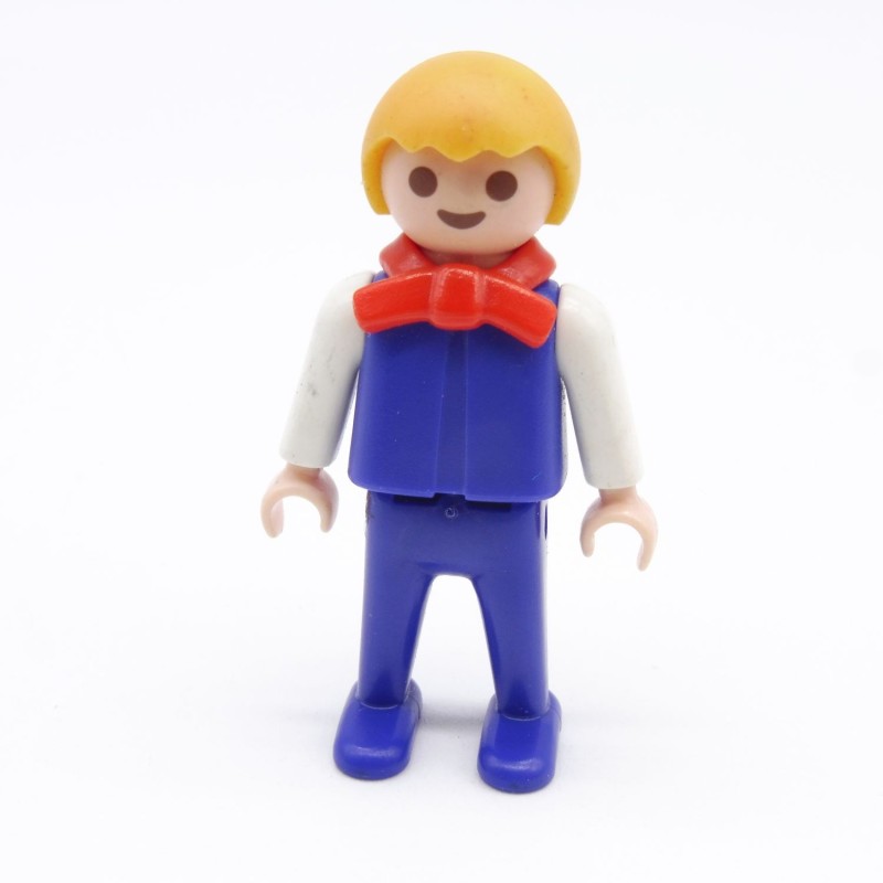 Playmobil 38532 Enfant Garçon Bleu Blanc 1900 5581