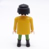 Playmobil 38533 Homme Cowboy Jaune Moutarde et Vert Bretelles Marrons