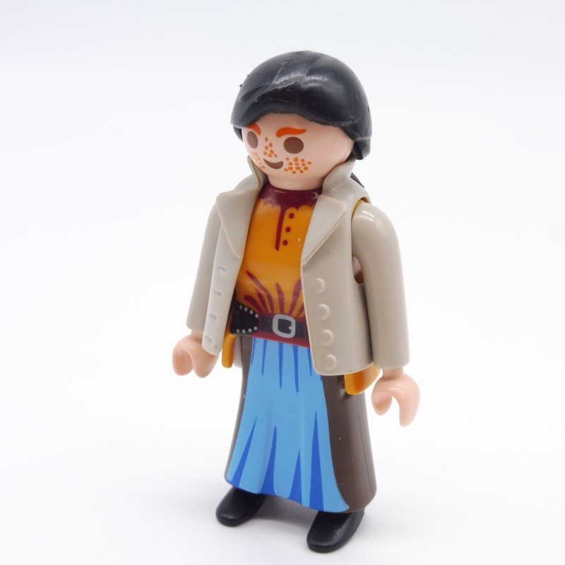 Playmobil 1955 Cowboy Femme Cowgirl Gilet Gris