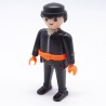 Playmobil 2048 Homme Plongeur Noir et Orange