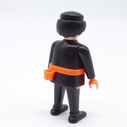 Playmobil 2048 Homme Plongeur Noir et Orange