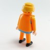 Playmobil 21588 Homme Orange et Bleu avec Col Blanc Gilet Orange