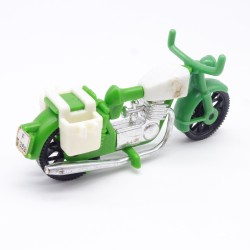 Playmobil 23231 Moto Verte Vintage Pas de Casse un peu sale état Correct