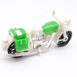 Playmobil 23950 Moto Blanche Vintage Pas de Casse un peu sale et un peu usée