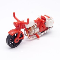 Playmobil 27477 Moto Rouge Vintage Pas de Casse un peu usée