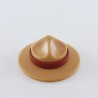 Playmobil 5535 Chapeau de Cowboy Marron Clair avec Bandeau Marron