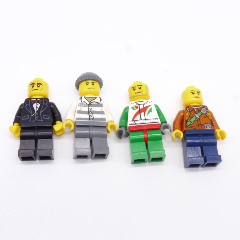 Lego LEG0826 Lot de 4 Figurines Lego