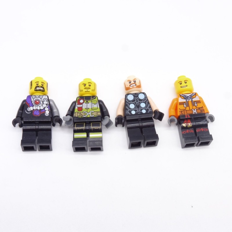 Lego LEG0828 Lot de 4 Figurines Lego