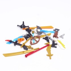 Lego LEG0855 Gros Lot armes Divers Lego environ 25 pièces