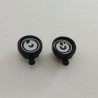 Playmobil 15889 Playmobil Set of 2 Black Spotlights for Jeep Car Truck