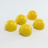 Playmobil 17116 Playmobil Lot of 5 Helmets Vintage Yellow