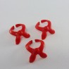 Playmobil 19587 Playmobil Set of 3 Dark Red Knot Collars